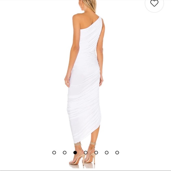 NWT Norma Kamali Diana dress in white - Picture 2 of 3